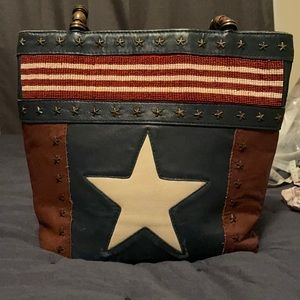 Beautiful Texas leather purse.